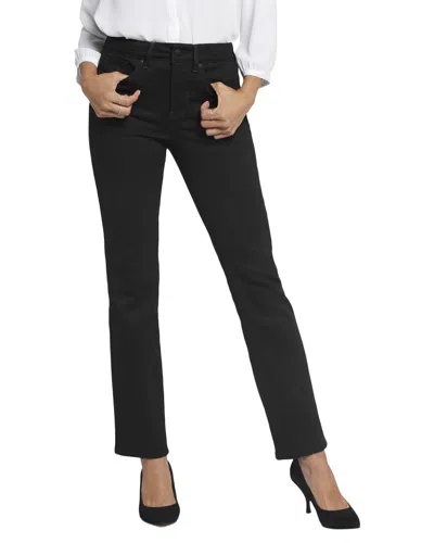 Nydj Ellison Black Straight Leg Jean