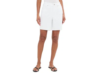 Nydj Erin Shorts Women's Shorts Optic White: 2 8