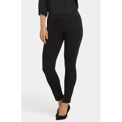 NYDJ NYDJ FAUX SUEDE LEGGINGS