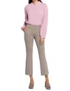 Nydj Pull-on Ankle Flare Pants In Multi