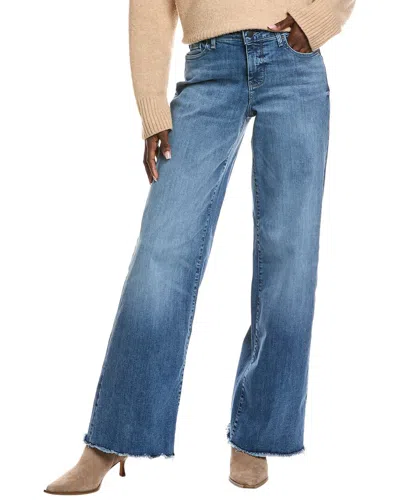 Nydj Fray Picasso Lake Wide Leg Jean In Blue