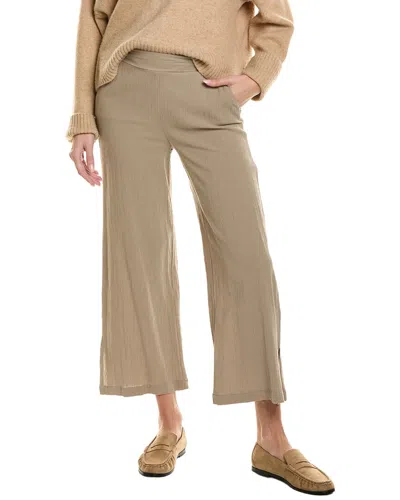 Nydj Gauze Wet Sand Wide Leg Jean In Neutral