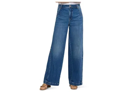Nydj Gracie Wide Leg Jeans In Wild River In Blue