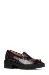Nydj Henna Platform Loafer In Wine