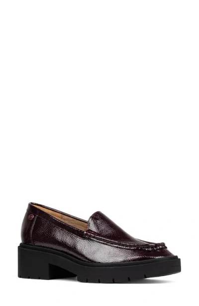 Nydj Henna Platform Loafer In Wine