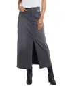 Nydj High Waist Slit Front Denim Maxi Skirt