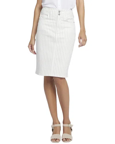 Nydj High Rise Skirt In Multi