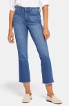 NYDJ NYDJ HIGH WAIST FRAY ANKLE CROP SLIM BOOTCUT JEANS