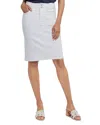 Nydj Hollywood High Waist Denim Skirt