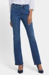 Nydj High Waist Slim Bootcut Jeans In Blue