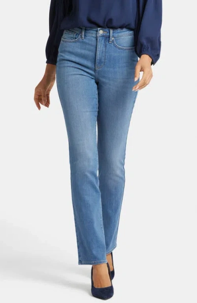Nydj High Waist Slim Bootcut Jeans In Water Canyon