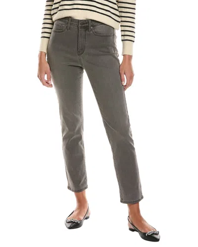 Nydj Highlands Petite Sheri Slim Jean In Gray