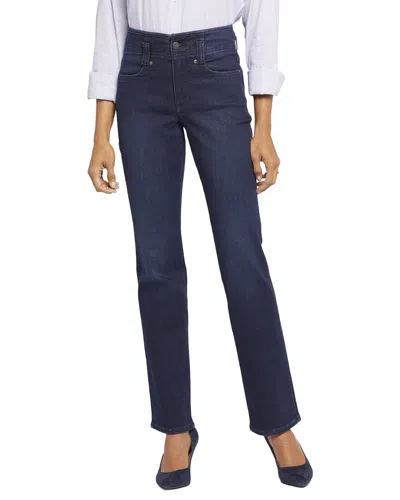 Nydj High-rise Marilyn Straight Jean In Blue