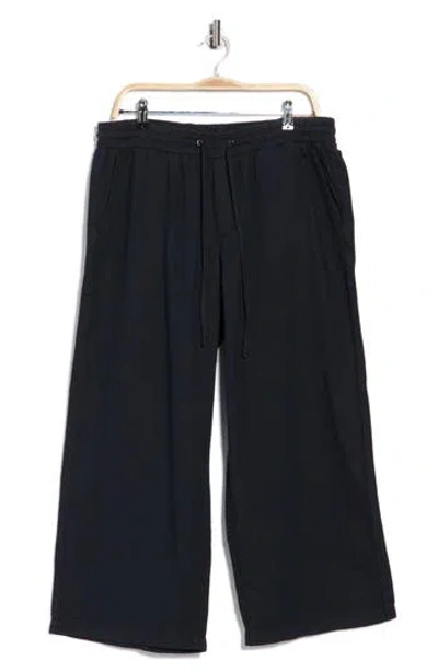Nydj Jayne Cotton Pull-on Ankle Wide Leg Jeans