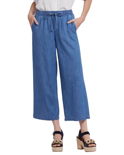 Nydj Jayne Everly Wide Leg Jean In Blue