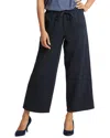 Nydj Jayne Overdye Black Ankle Crop Jean In Black
