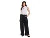 Nydj Jayne Wide Leg Pull-on Pants In Black