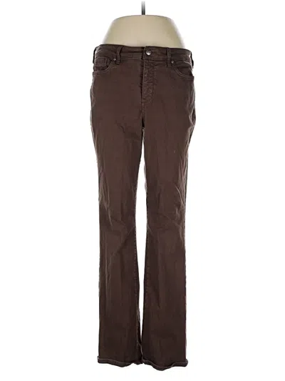 Pre-owned Nydj Jeans In Brown