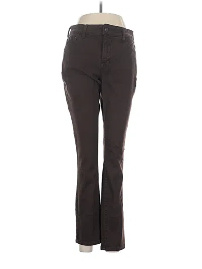 Pre-owned Nydj Jeans In Brown