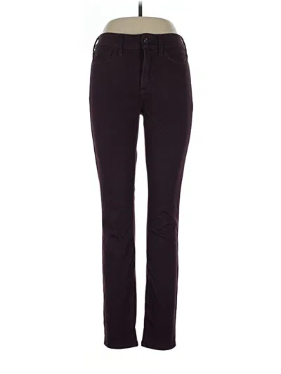 Pre-owned Nydj Jeans In Burgundy