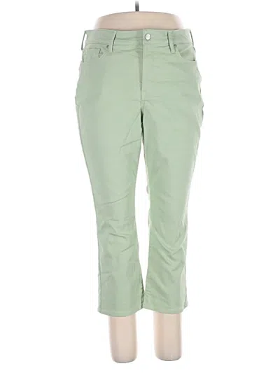 Pre-owned Nydj Jeans In Green