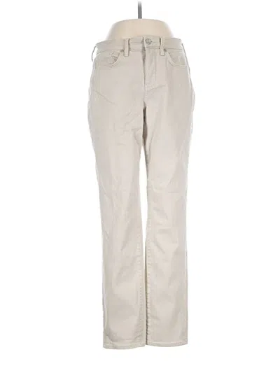 Pre-owned Nydj Jeans In Ivory