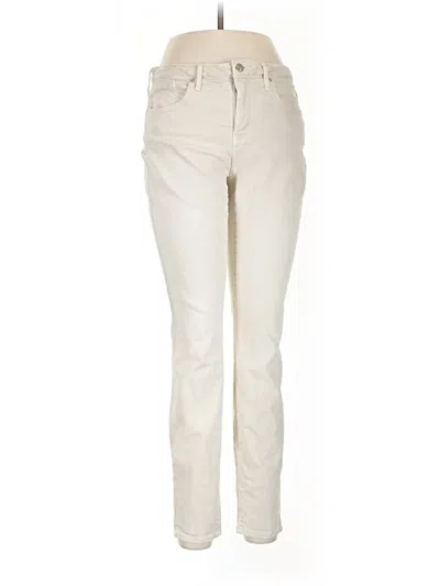 Pre-owned Nydj Jeans In Ivory