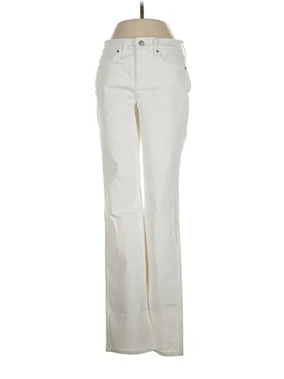 Pre-owned Nydj Jeans In Ivory