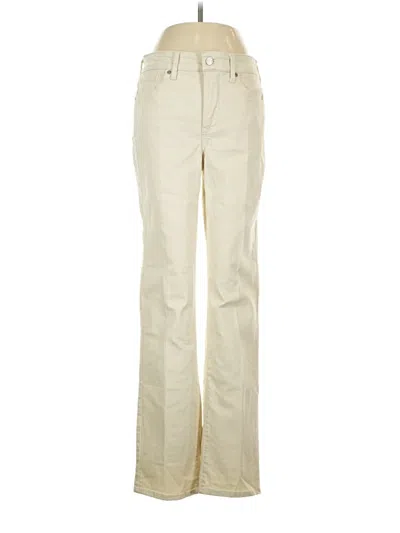 Pre-owned Nydj Jeans In Ivory