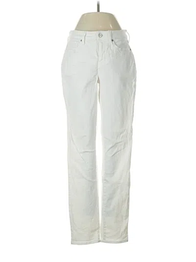 Pre-owned Nydj Jeans In Ivory