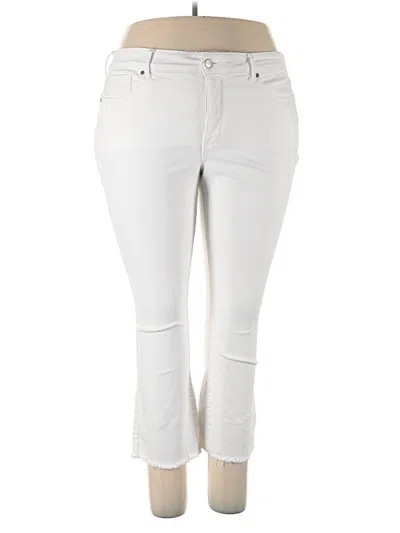 Pre-owned Nydj Jeans In Ivory