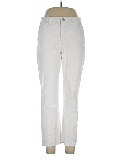 Pre-owned Nydj Jeans In Ivory