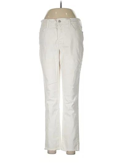 Pre-owned Nydj Jeans In Ivory