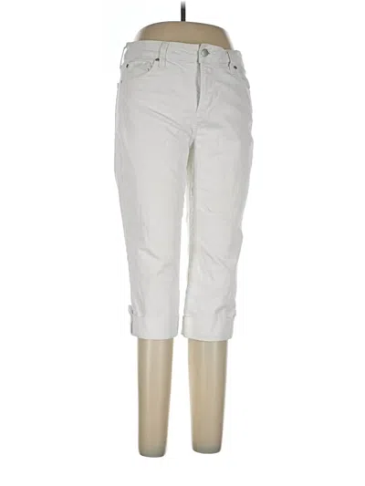 Pre-owned Nydj Jeans In Ivory