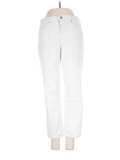Pre-owned Nydj Jeans In Ivory