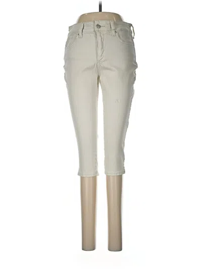 Pre-owned Nydj Jeans In Ivory