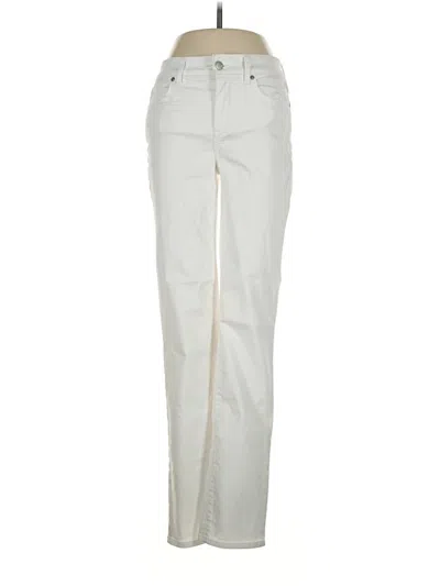 Pre-owned Nydj Jeans In Ivory