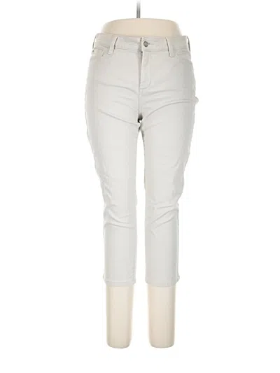 Pre-owned Nydj Jeans In Ivory