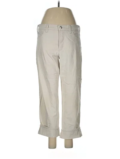 Pre-owned Nydj Jeans In Ivory