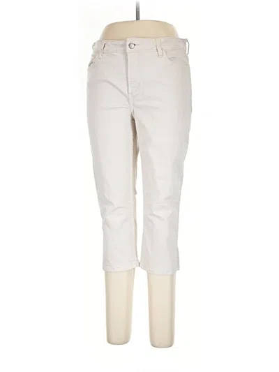 Pre-owned Nydj Jeans In Ivory