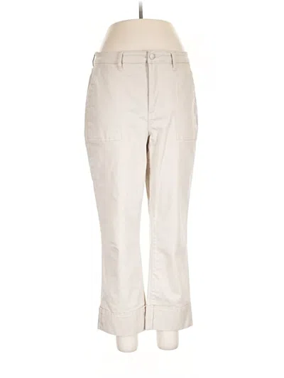 Pre-owned Nydj Jeans In Ivory