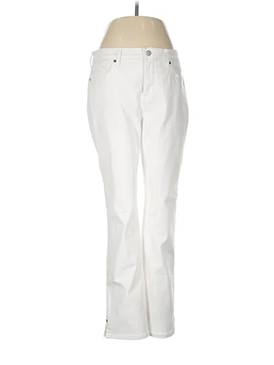 Pre-owned Nydj Jeans In Ivory