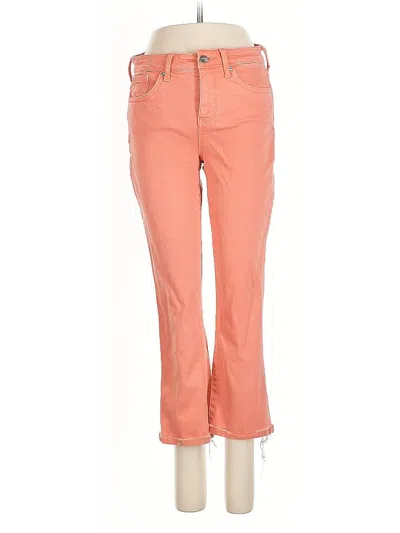 Pre-owned Nydj Jeans In Orange
