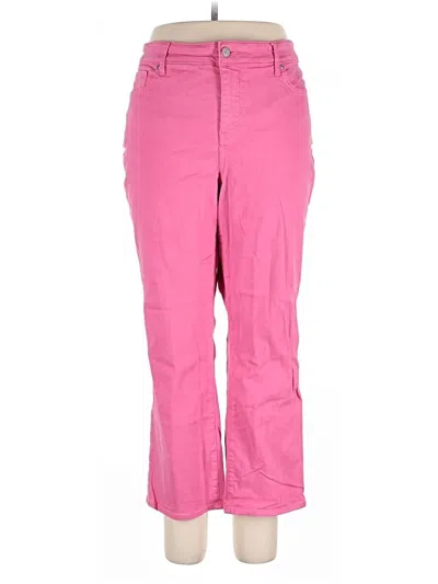 Pre-owned Nydj Jeans In Pink