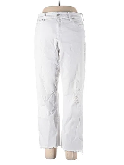 Pre-owned Nydj Jeans In Silver