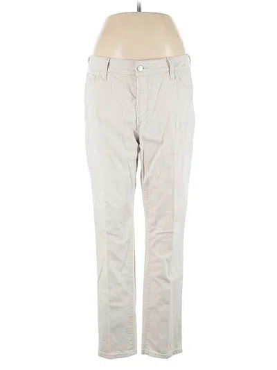 Pre-owned Nydj Jeans In Silver