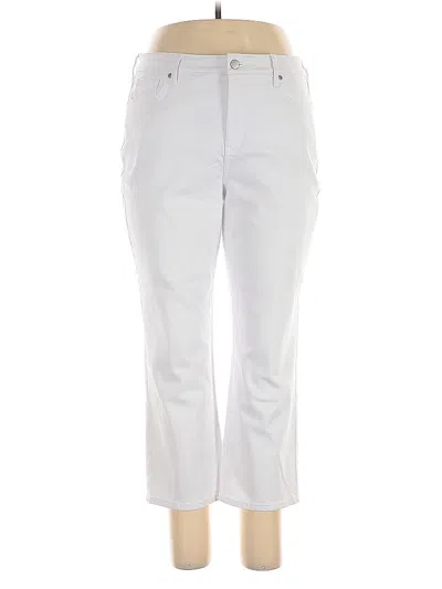 Pre-owned Nydj Jeans In Silver