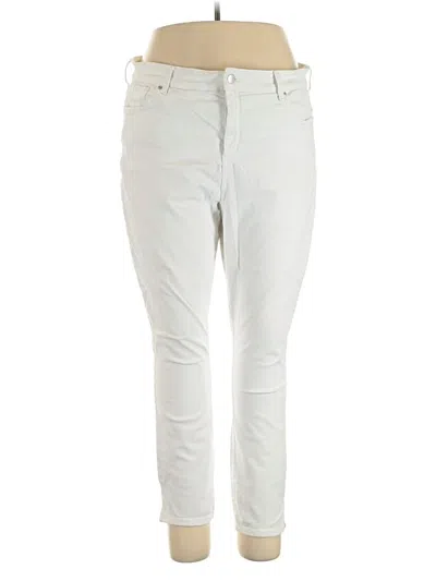 Pre-owned Nydj Jeans In Silver