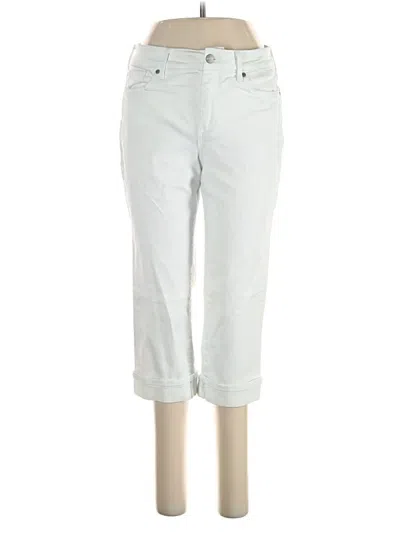 Pre-owned Nydj Jeans In Silver