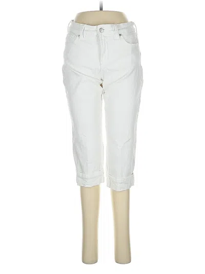 Pre-owned Nydj Jeans In White